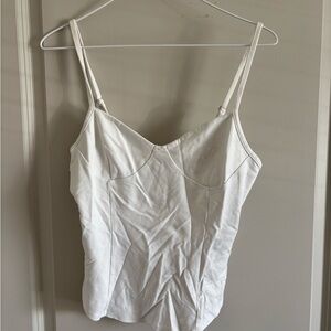 Forever 21 White Camisole Top